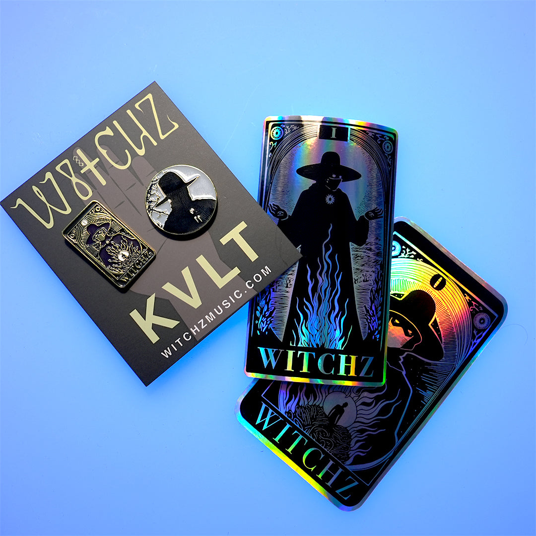 TAROT Pins & Stickers Set