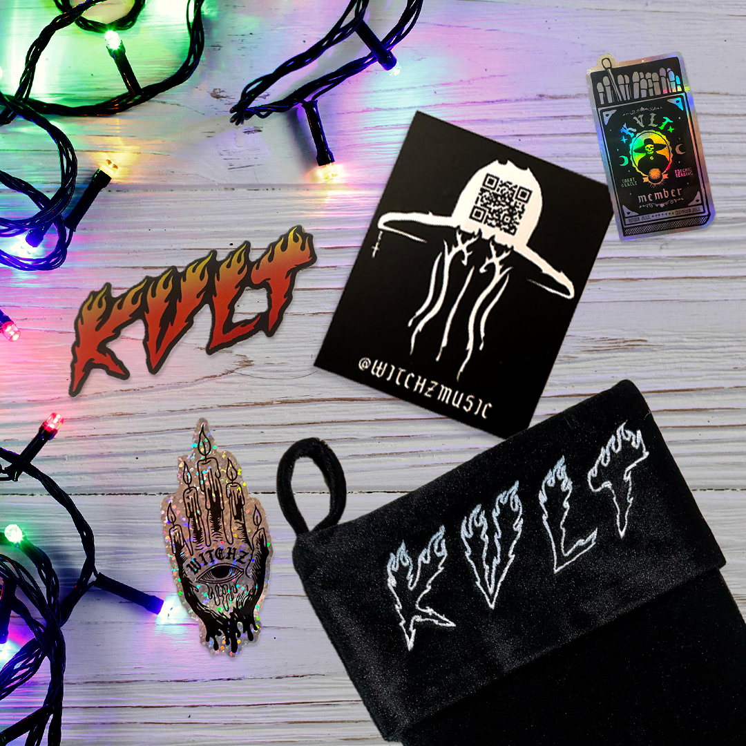 KVLT Holiday Stocking + END of DAZE Stickers