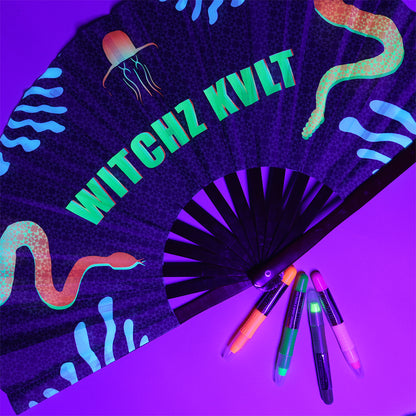 WITCHZ KVLT UV-Fan + Body Paint Kit