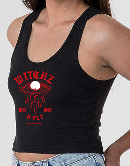 ALL SEEING EYE Crop Tank
