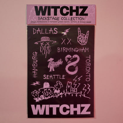 WITCHZ Backstage Collection Sticker Sheets (2)