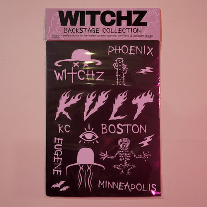 WITCHZ Backstage Collection Sticker Sheets (2)