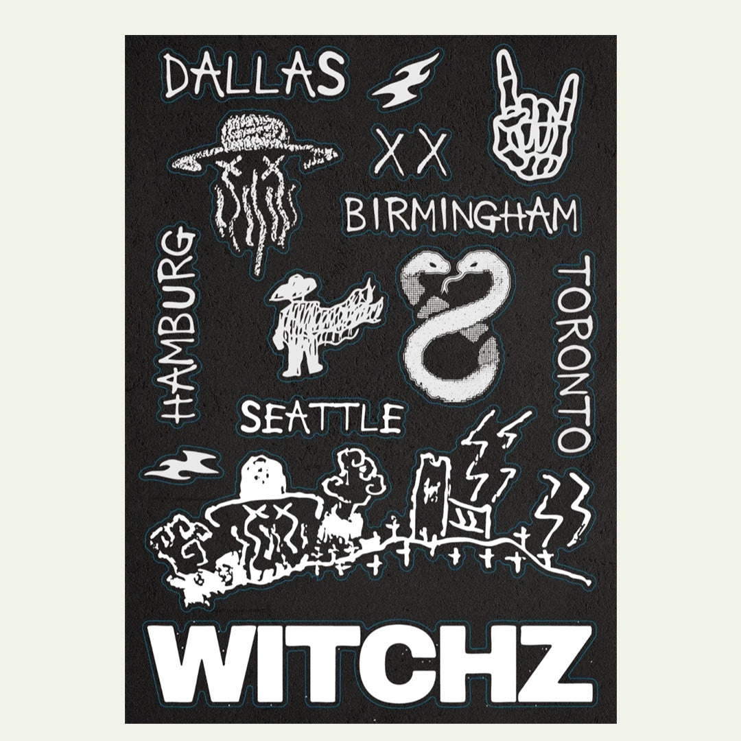 WITCHZ Backstage Collection Sticker Sheets (2)