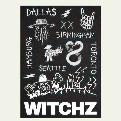 WITCHZ Backstage Collection Sticker Sheets (2)
