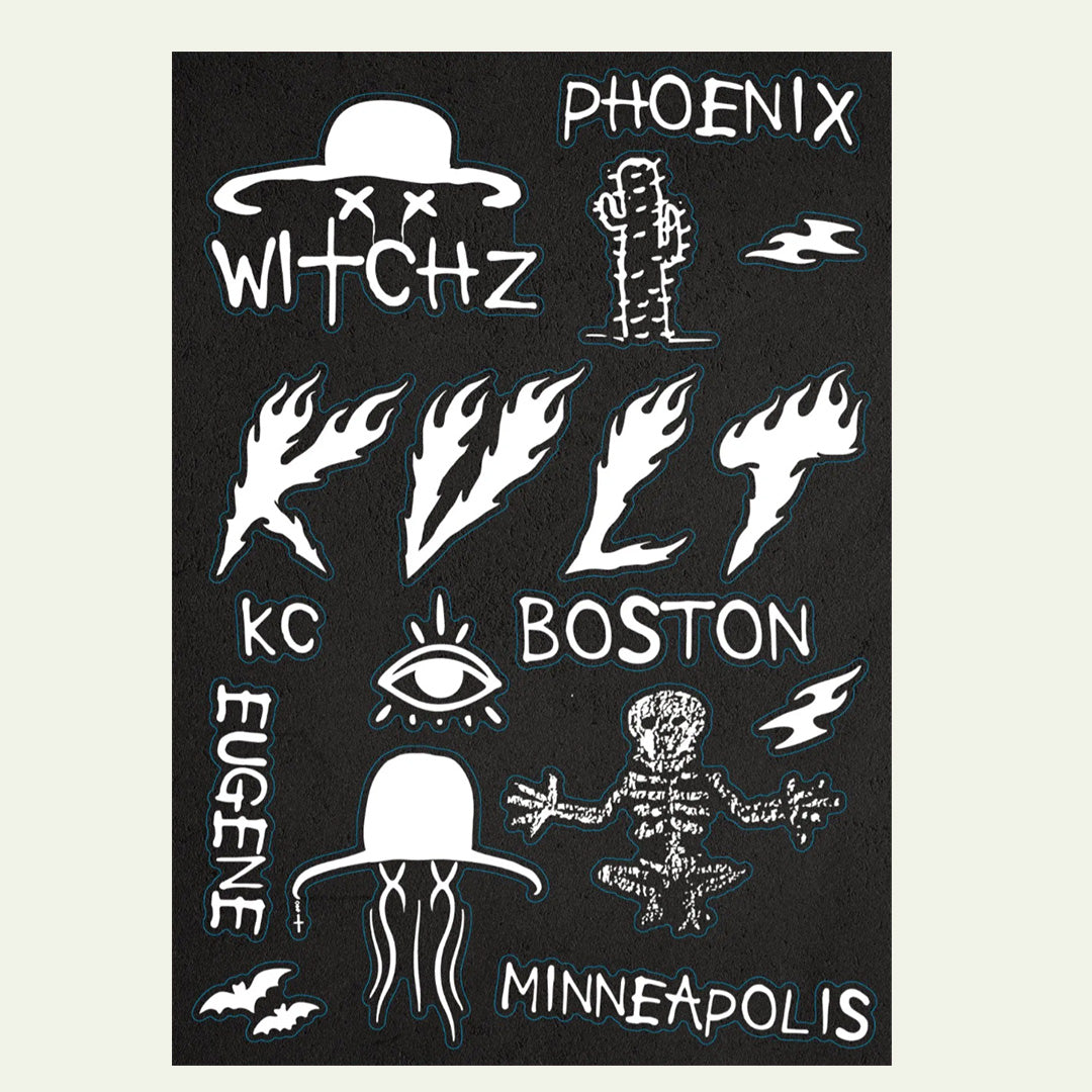 WITCHZ Backstage Collection Sticker Sheets (2)