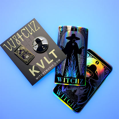 TAROT Pins & Stickers Set