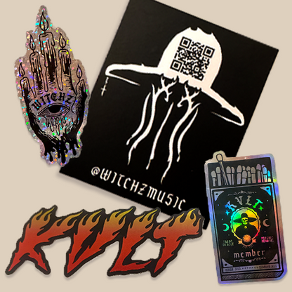 KVLT END OF DAZE Sticker Pack (4)