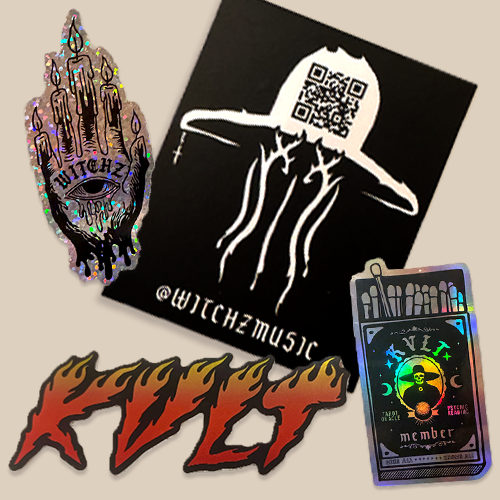 KVLT END OF DAZE Sticker Pack (4)